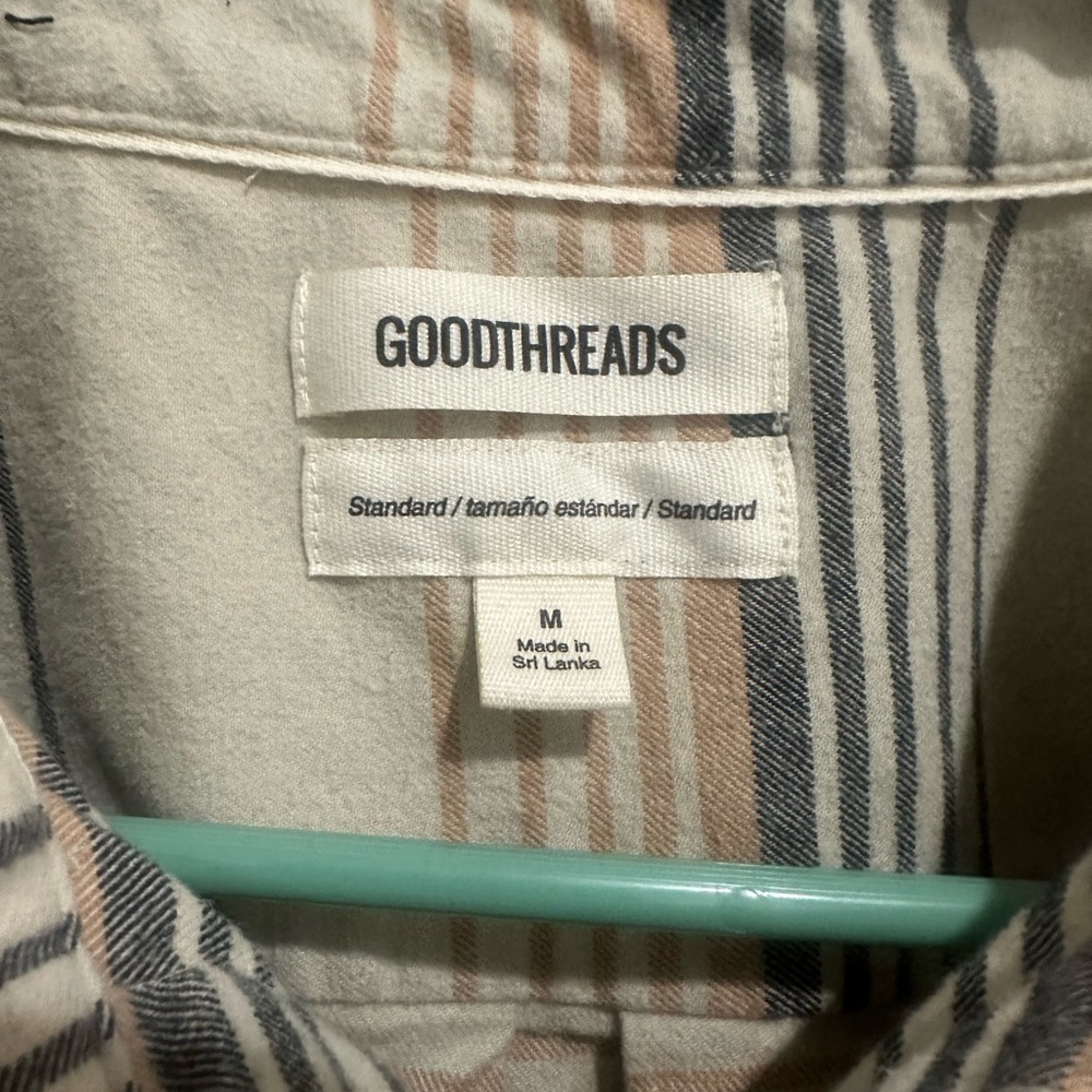 Goodthreads Multicolor Flannel Shirt - Picture 3 of 3